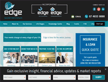 Tablet Screenshot of edge.net.au
